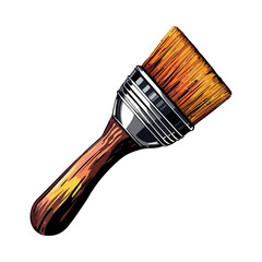paintbrush artistic instrument design