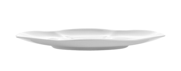 white dish for food on transparent png