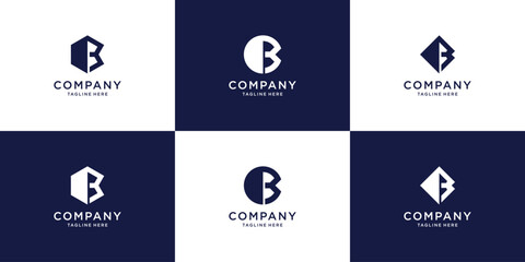 Letter b logo for a company