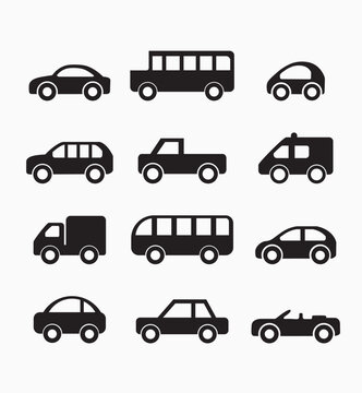 car icons for design