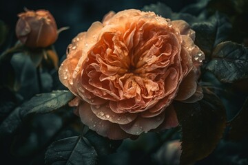 A Renaissance Rose named Julia. Generative AI