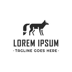 Elegant Wolf Logo with Minimalist Design. The logo's overall aesthetic is modern and sophisticated, making it a suitable choice for businesses and organizations that value these qualities.