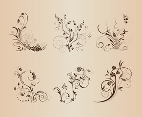 floral design element