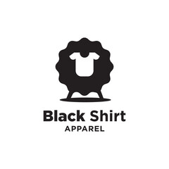 T shirt with sheep goat lamb for clothes Apparel logo design