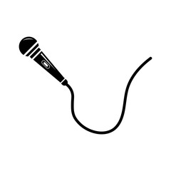 Microphone icon, Microphone logo concept vector illustration on white background..eps
