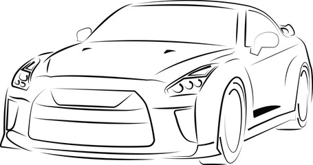 Obraz premium gtr