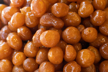 Turkish Cuisine Traditional Desserts (Baklava, Kadayif, Sekerpare, Ekmek Kadayifi, Tulumba, Dilber Dudagi) Photo, Eminonu Fatih, Istanbul Turkiye