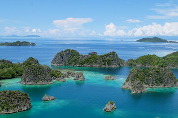 Fototapeta premium Piaynemo in Raja Ampat Indonesia