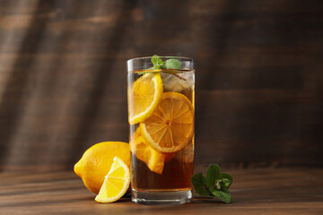 Ice tea - drink for refreshing in hot summer weather