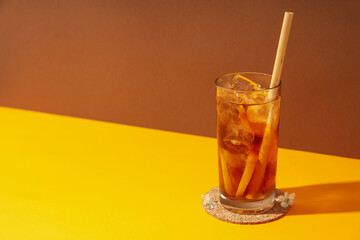 Ice tea - drink for refreshing in hot summer weather