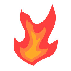 Ignition Fire Illustration