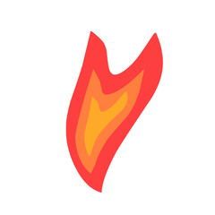 Ignition Fire Illustration