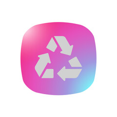 Obraz premium Recycle - Pictogram (icon) 