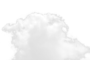 cloud isolated transparency background.