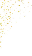 Magic stars vector overlay.  Gold stars scattered