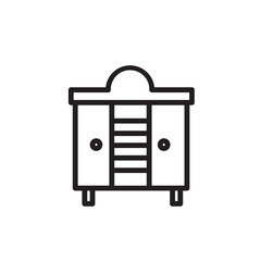 Cloth Dress Wardrobes Outline Icon