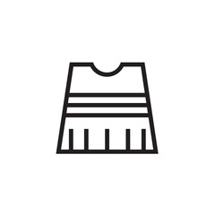 Apparel Clothes Dress Outline Icon