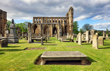 Elgin Cathedral in the north east of Scotland is a majestic ruin dating back to the 13th century with a dramatic history, the Lantern of the North.