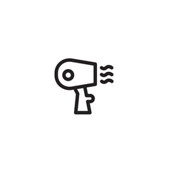 Dryer Hair Hotel Outline Icon