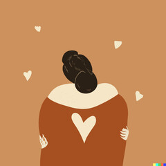 Human Connection and Inclusivity Love Vector Illustration