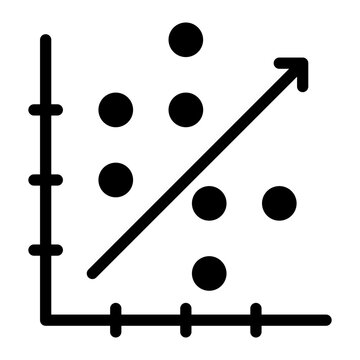 correlation glyph icon