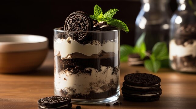Tasty Oreo tiramisu parfait 