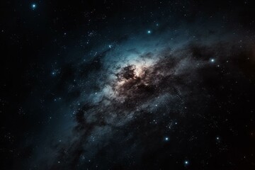 Obraz na płótnie Canvas Stunning galaxy picture. Generative AI