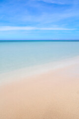 blue ocean and beach