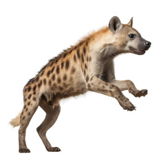 Fototapeta premium hyena isolated on white background