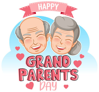 Happy grandparent day banner