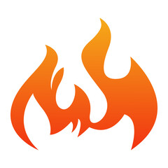 Fire flame tatoo illustration of a fire