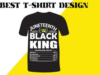 Juneteenth Black King T-Shirt. Juneteenth 19th June 1865 T-Shirt. African American Shirt. Afro American. Free-ish Since 1865. Juneteenth Shirt. Black History. Black Power. Black History