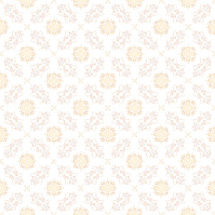Decorative background made of small dotes. The rich decoration of abstract patterns for construction of fabric or paper. 
