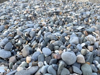 stones on the beach