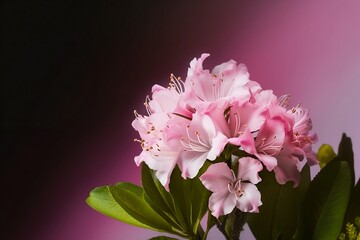 Naklejka na ściany i meble A Close-Up of Pink Flowers