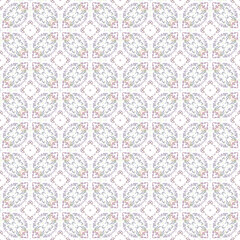 Decorative background made of small dotes. The rich decoration of abstract patterns for construction of fabric or paper. 
