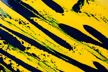 background, texture of brush strokes and splashes of paint, design elements