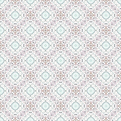 Decorative background made of small dotes. The rich decoration of abstract patterns for construction of fabric or paper. 
