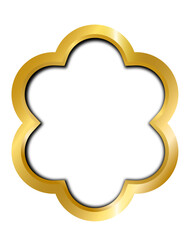 decorative frames banner label collection png transparent background transform Your designs with gold frame