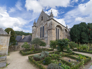 Fototapeta na wymiar Abbaye de Lehon in France