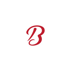 B letter vector illustration for an icon,symbol or logo. B initial logo
