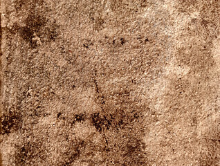 The texture of the old plaster wall with a very unusual beautiful pattern.