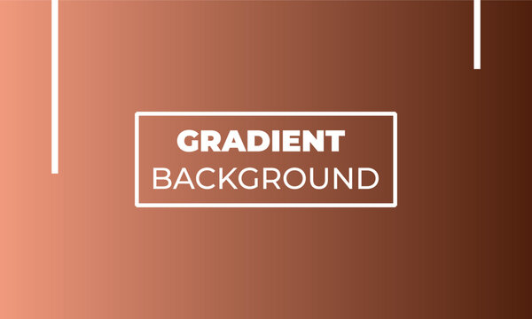 Brown gradient background. Brown background with gradients. Dark brown vector colorful backdrop. Templates of texture for banners, posters, flyers, and presentations.