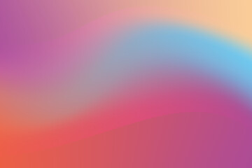 Trendy gradient background with vibrant colors