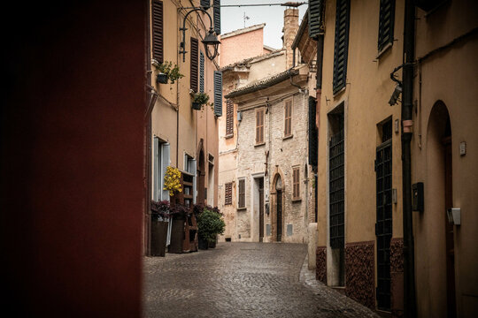 vicoli corinaldo An - italy