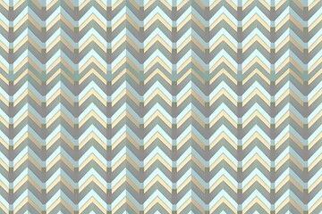 zigzag pattern in shades of gray and beige. Generative AI
