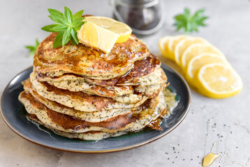 Lemon pancakes 