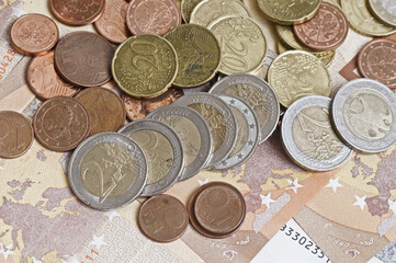 euro coins