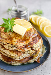 Lemon pancakes 