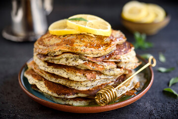 Lemon pancakes 
